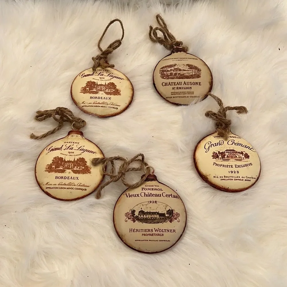 5 French Christmas Holiday Ornaments